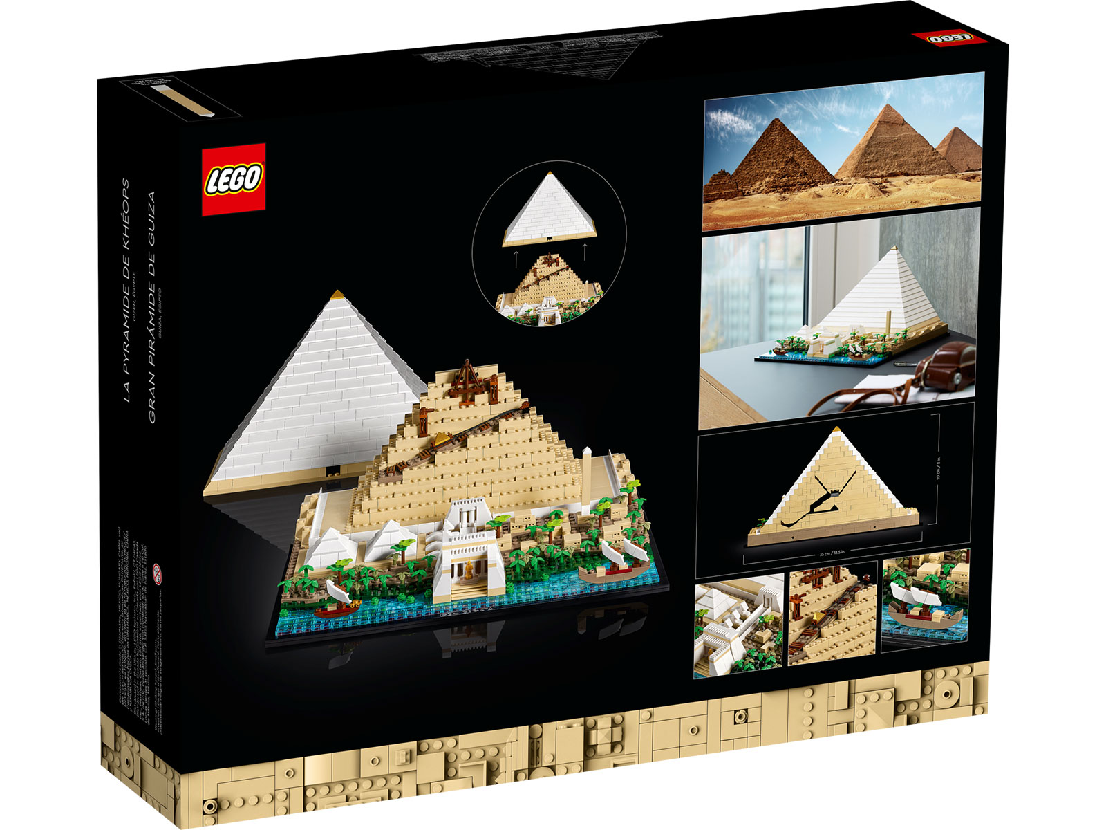 LEGO® Architecture 21058 - Box back
