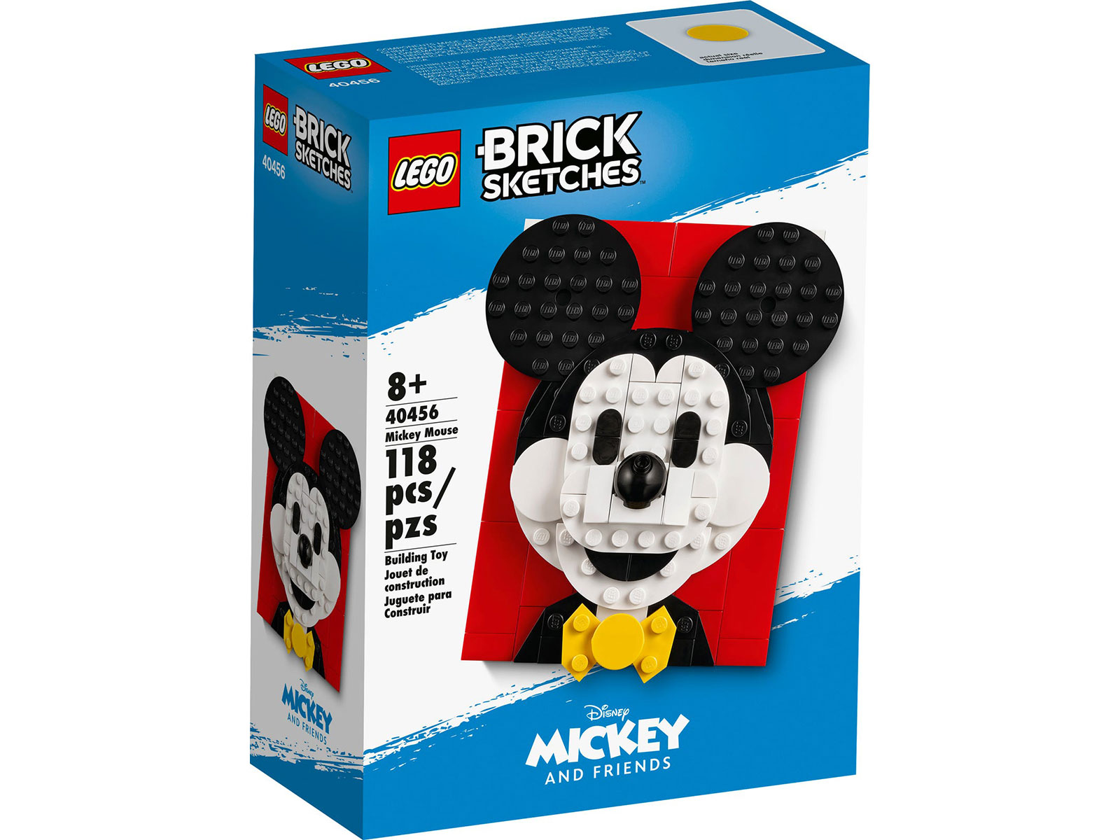 LEGO® Brick Sketches 40456 - Micky Maus