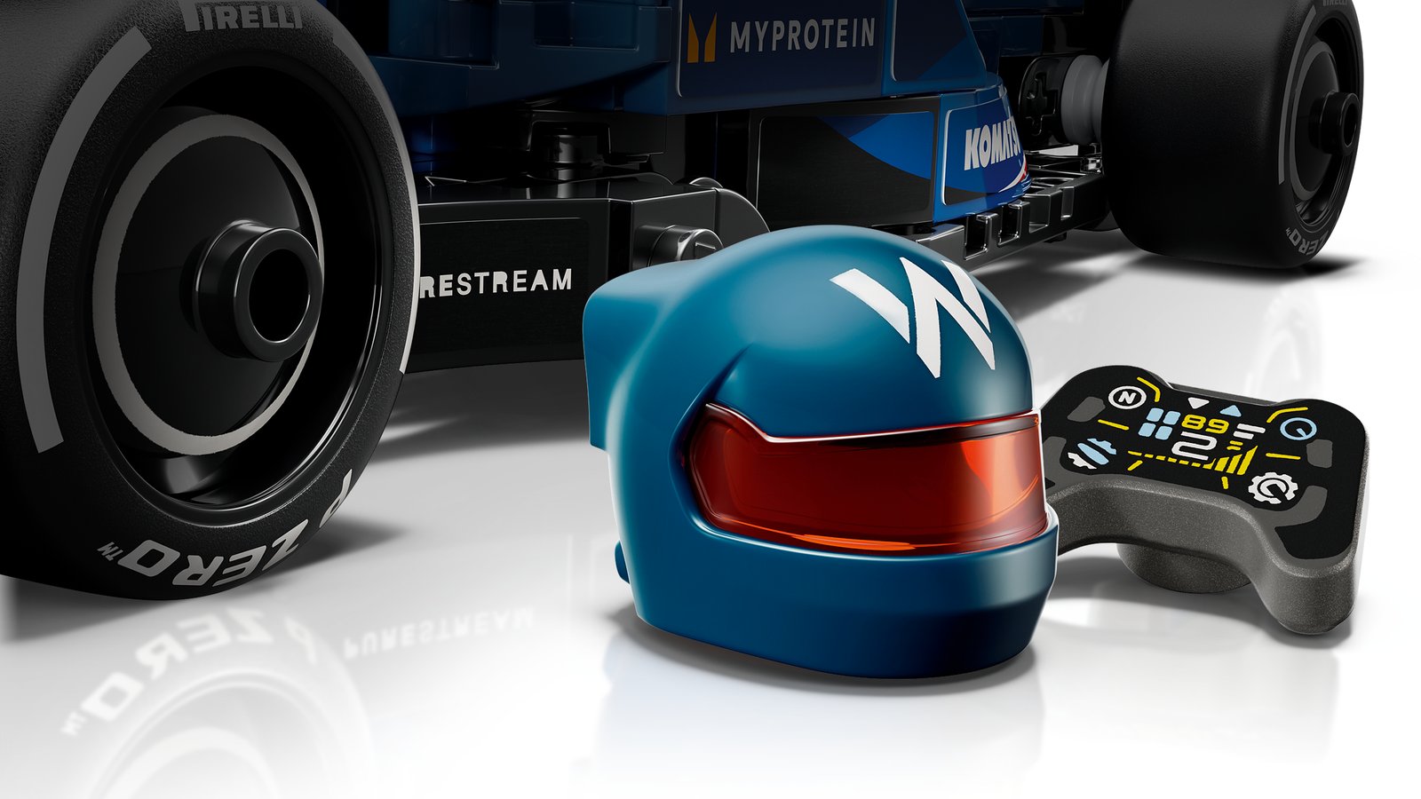 LEGO 77249 LEGO® Speed Champions 77249 - Williams Racing FW46 F1® Rennauto – Detailansicht 4