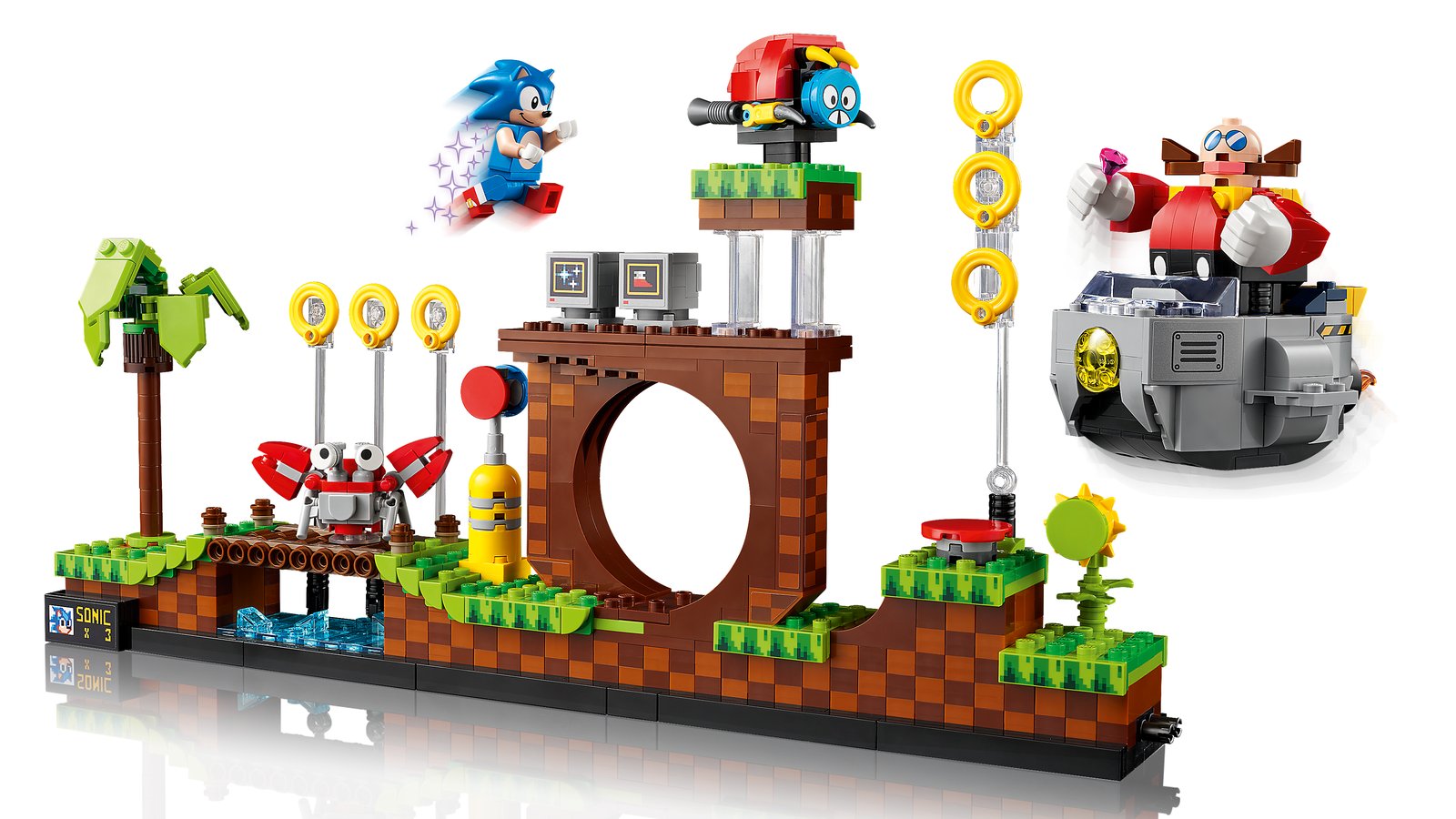 LEGO 21331 LEGO® Ideas 21331 - Sonic the Hedgehog™ – Green Hill Zone – Primaeres Produktbild