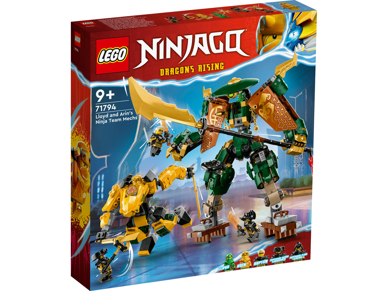 LEGO® Ninjago 71794 - Lloyds und Arins Training-Mechs LEGO® Ninjago 71794 - Lloyds und Arins Training-Mechs