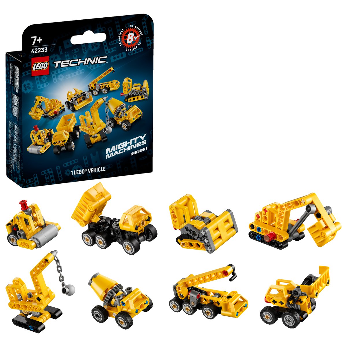 LEGO 42233 LEGO® Technic 42233 - Mächtige Maschinen – Box & Produkt