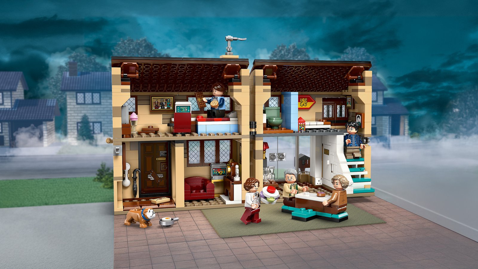 LEGO 76451 LEGO® Harry Potter™ 76451: Ligusterweg: Tante Magdas Besuch – Detailansicht 8