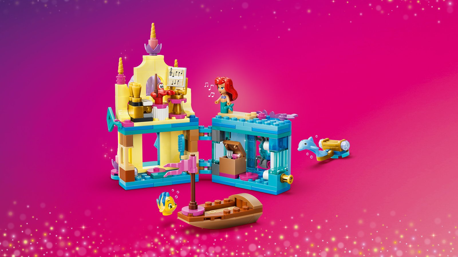 LEGO 43285 LEGO® Disney Princess 43285 - Arielles Magisches Mini-Schloss – Detailansicht 5