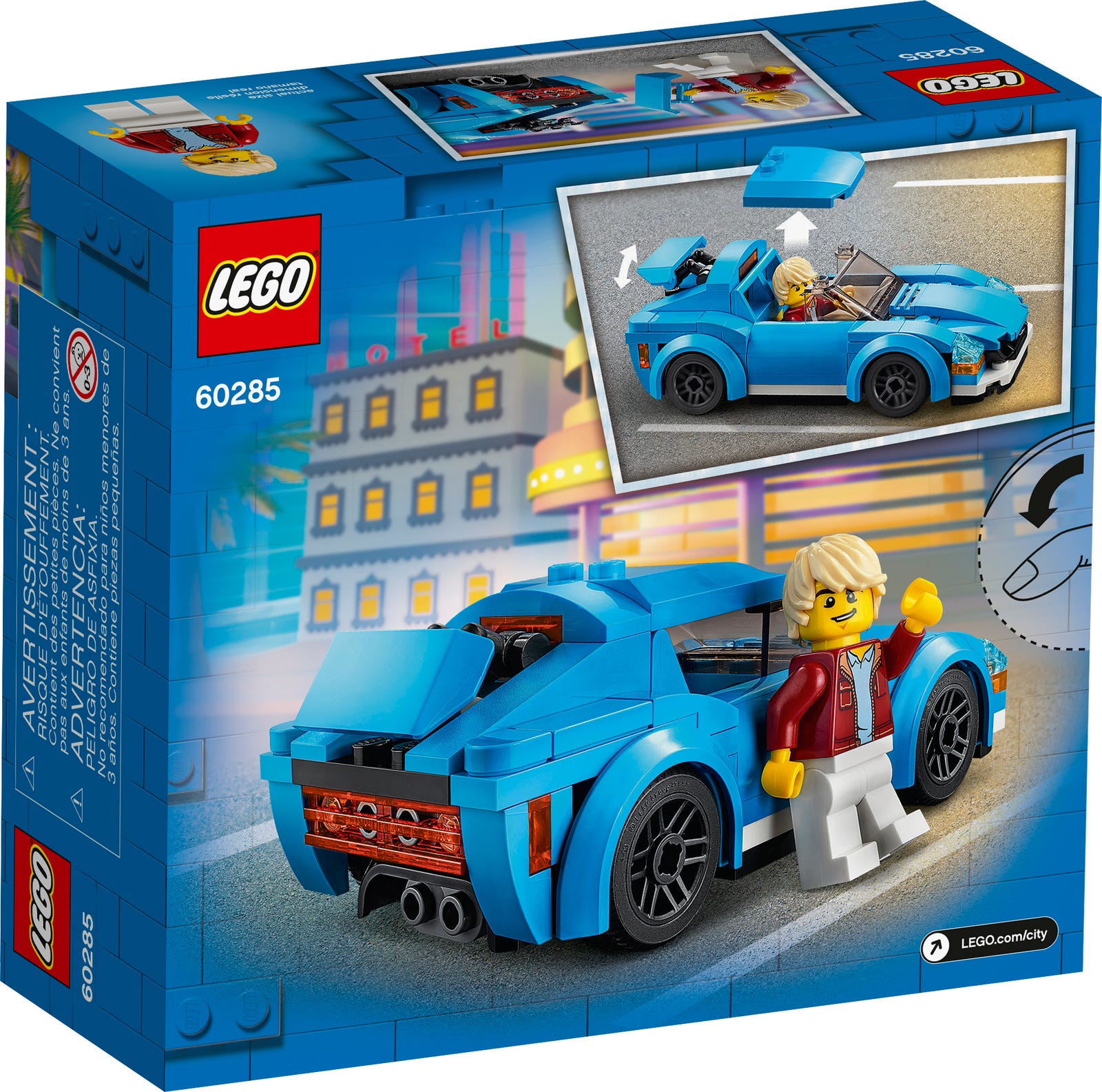 LEGO® City 60285 - Sportwagen - Box Back