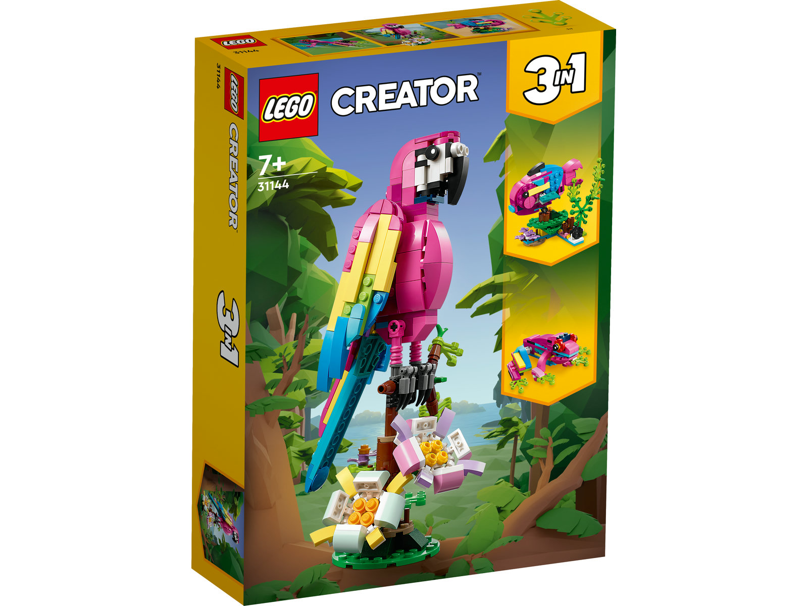 LEGO® Creator 31144 - Exotischer pinkfarbener Papagei