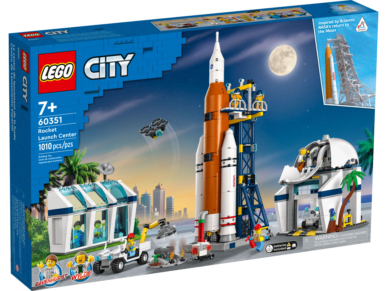 LEGO® City 60351 - Raumfahrtzentrum - Box Front
