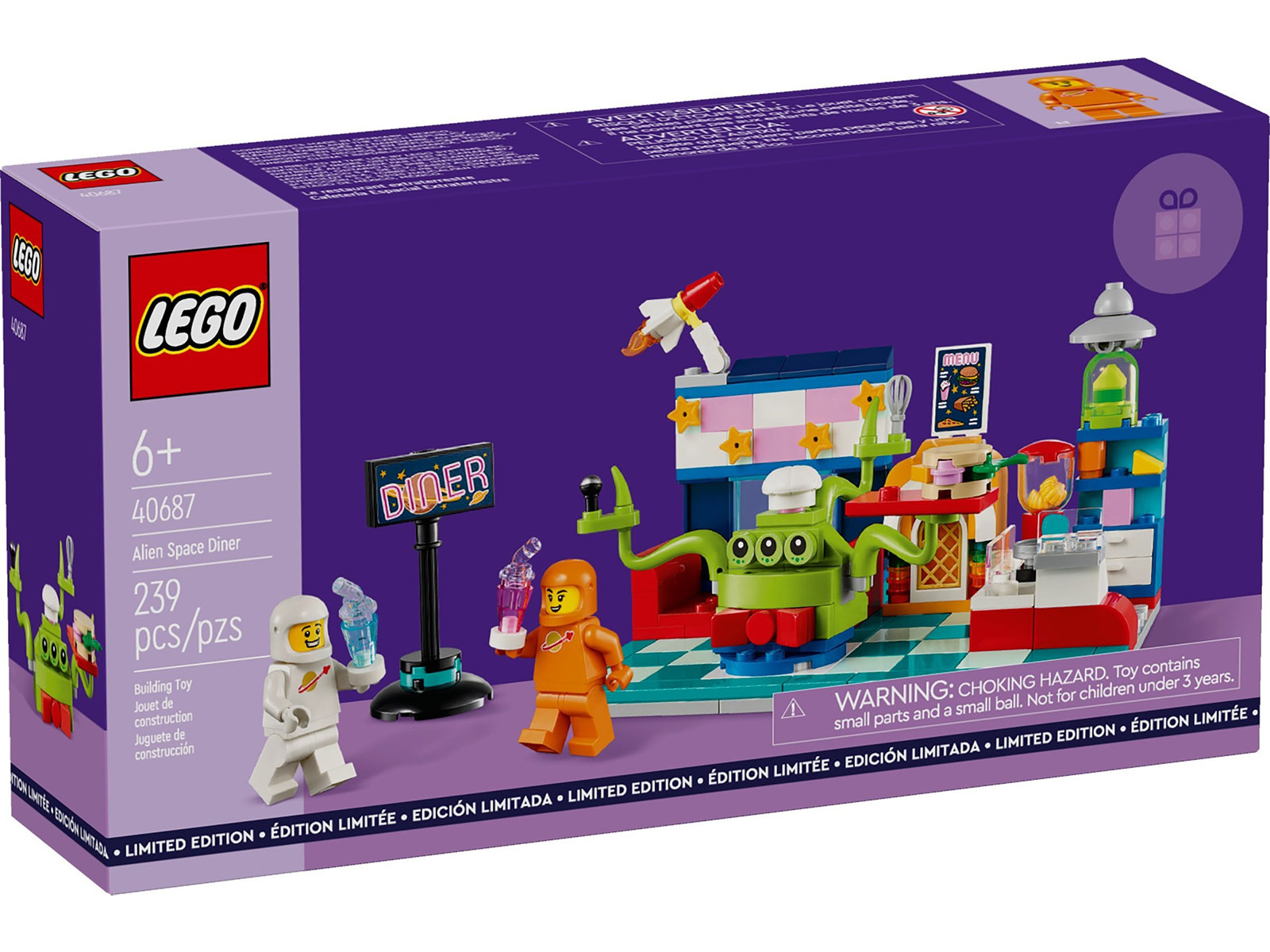 LEGO® 40687 Alien-Diner LEGO® 40687 Alien-Diner