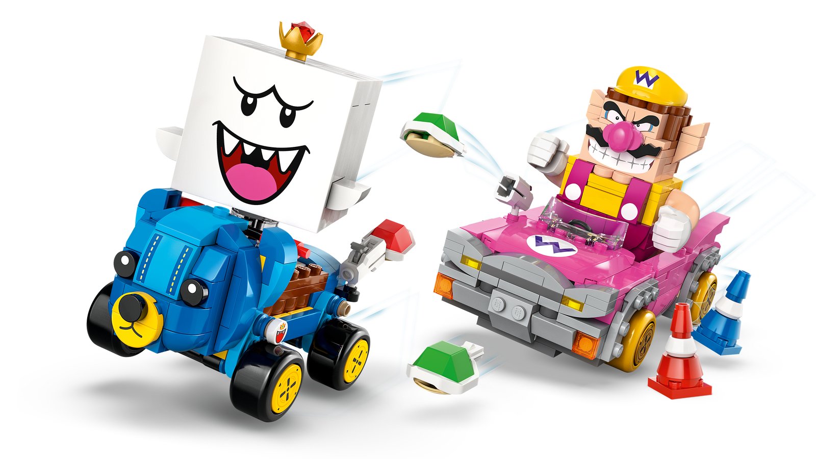 LEGO 72038 LEGO® Super Mario 72038 - Mario Kart™ – Wario & König Buu Huu – Detailansicht 3