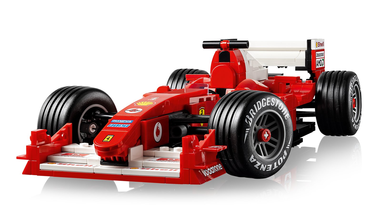 LEGO 11375 LEGO® Icons 11375 - Ferrari F2004 und Michael Schumacher – Detailansicht 1