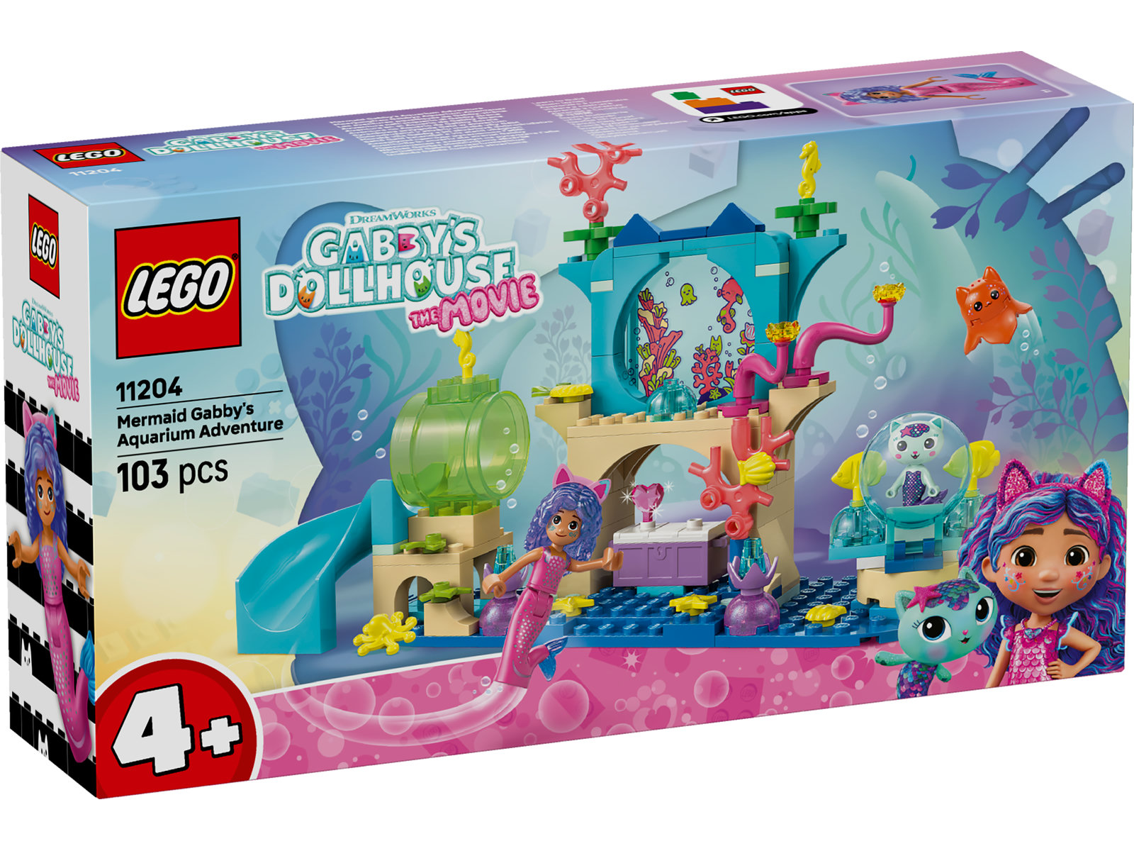 LEGO® Gabby's Dollhouse 11204 - Meerjungfrau Gabbys Aquarium Abenteuer