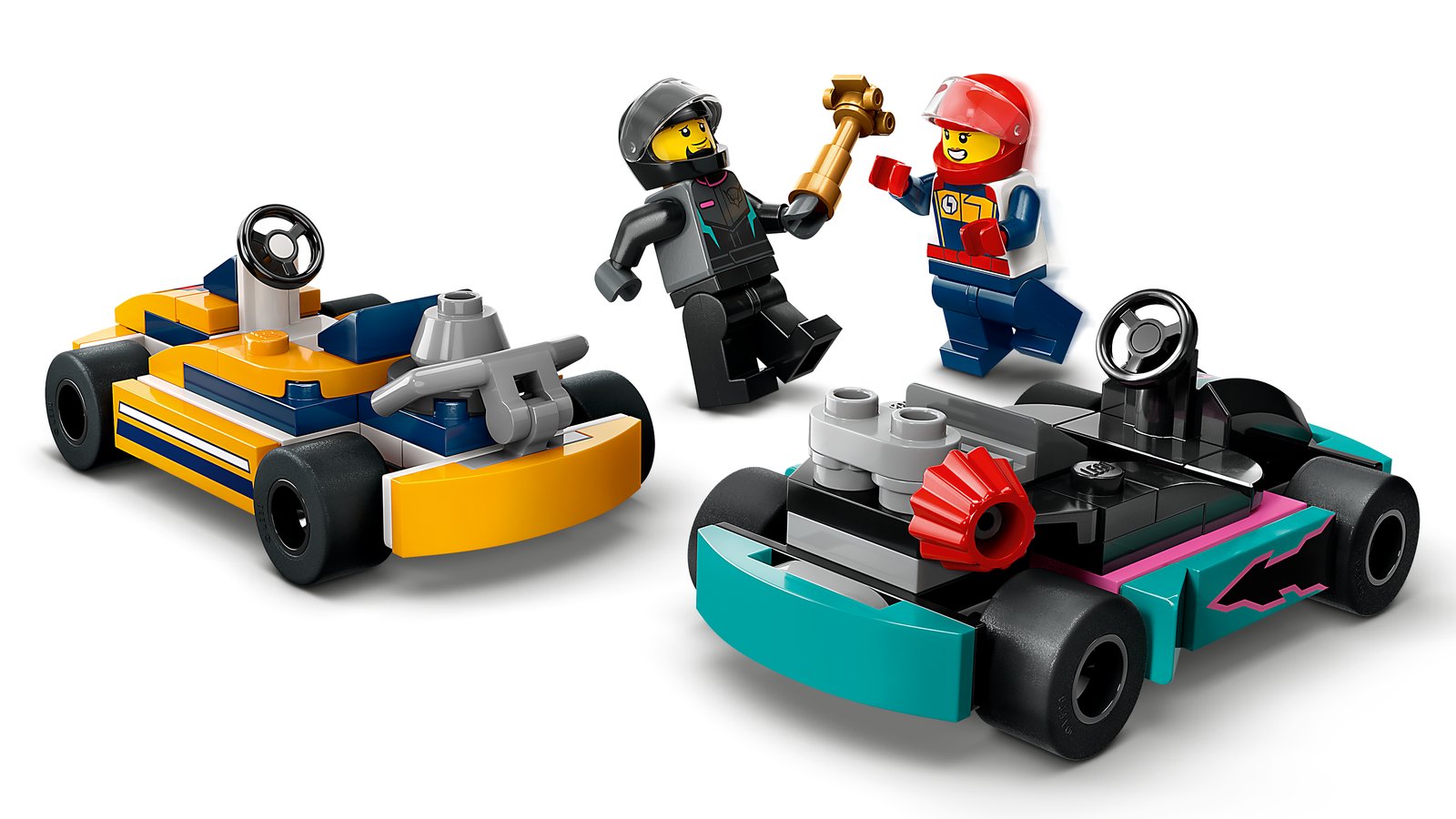 LEGO 60400 LEGO® City 60400 - Go-Karts mit Rennfahrern – Detailansicht 2