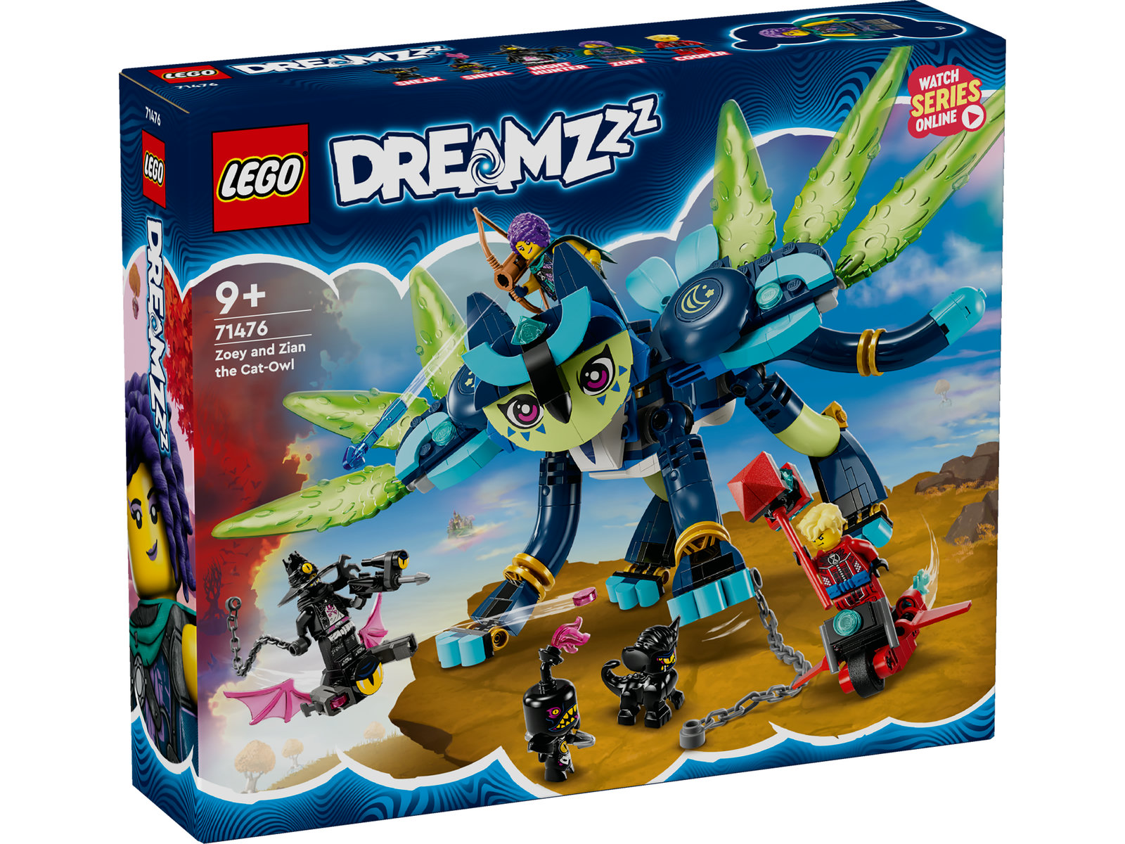 LEGO® DREAMZzz 71476 - Zoey und die Katzeneule Zian LEGO® DREAMZzz 71476 - Zoey und die Katzeneule Zian