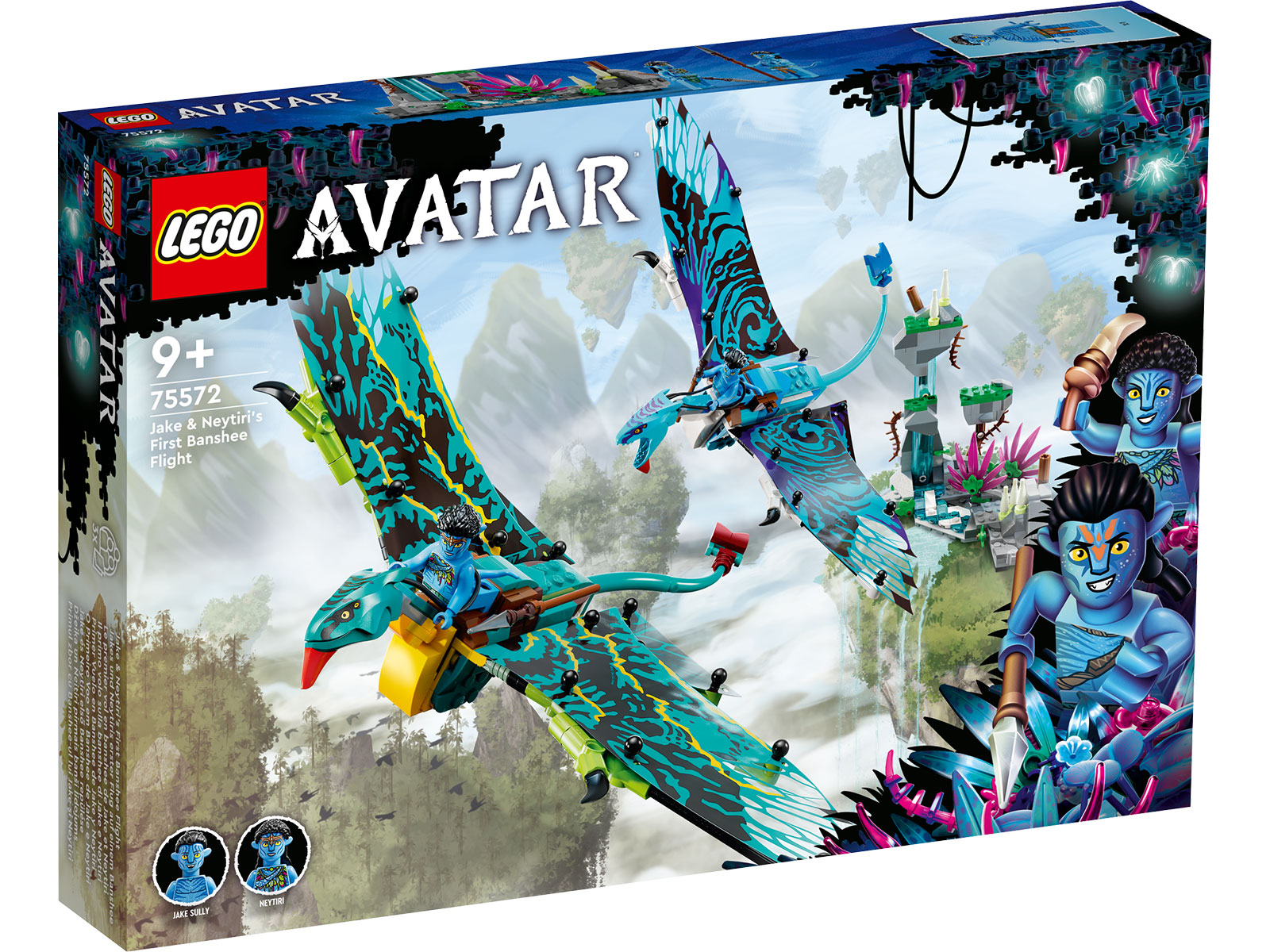 LEGO® Avatar 75572 - Jakes und Neytiris erster Flug auf einem Banshee - Box Front