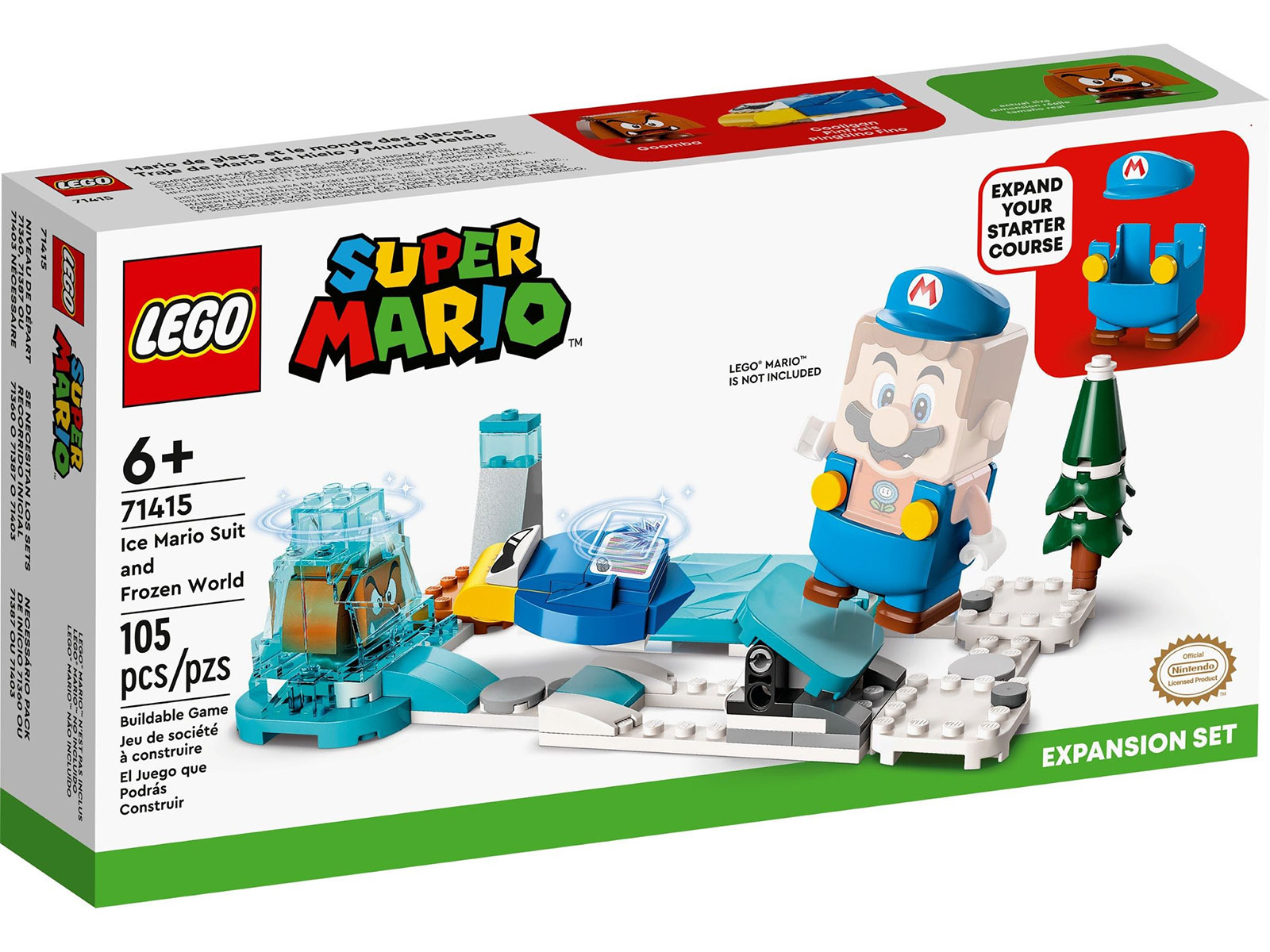 LEGO® Super Mario™ 71415 - Eis-Mario-Anzug – Erweiterungsset