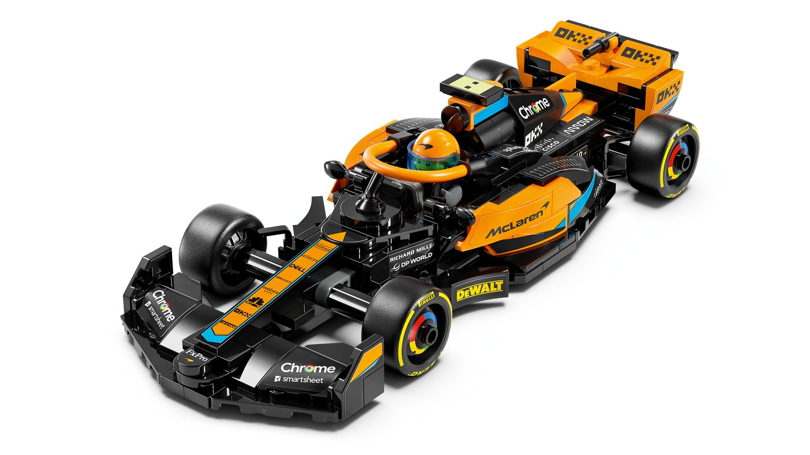 LEGO 76919 LEGO® Speed Champions 76919 - McLaren Formel-1 Rennwagen 2023 – Detailansicht 2