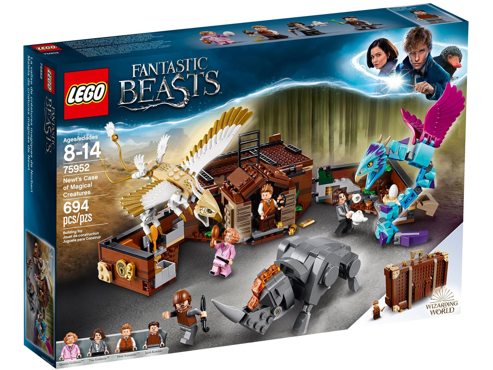 LEGO® Harry Potter 75952 - Newt und seine magischen Tierwesen LEGO® Harry Potter 75952 - Newt und seine magischen Tierwesen