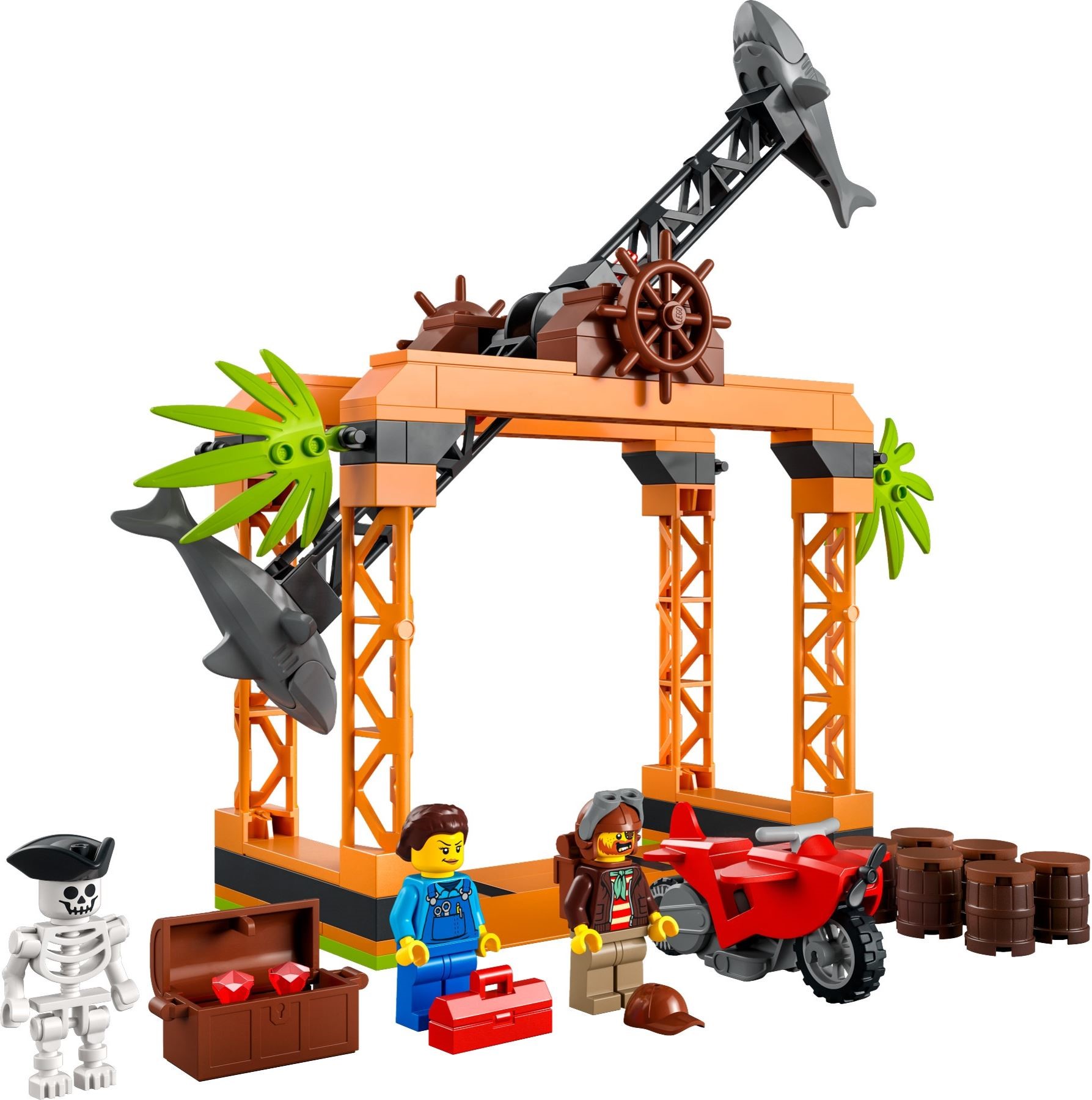 LEGO® City 60342 - Haiangriff-Stuntchallenge