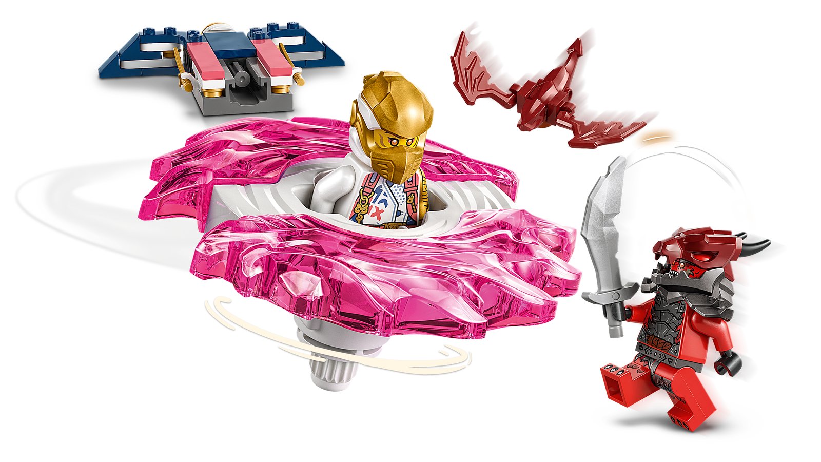 LEGO 71824 LEGO® Ninjago 71824 - Soras Drachen-Spinjitzu-Spinner – Detailansicht 1