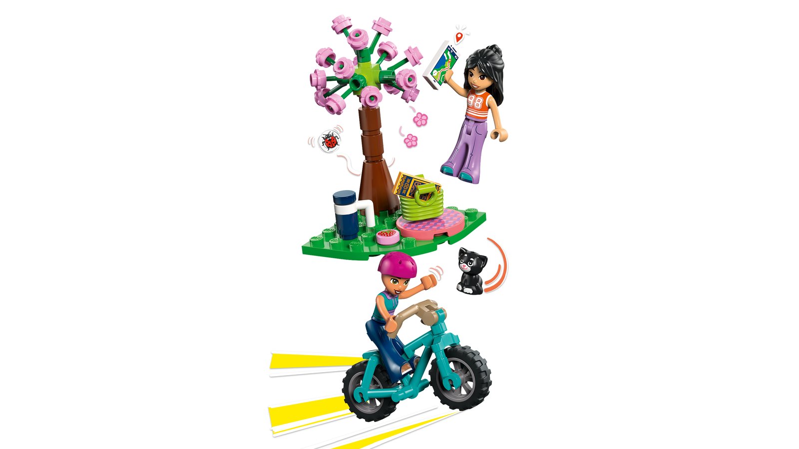 LEGO 42682 LEGO® Friends – 42682 - Glampinghütte in freier Natur – Detailansicht 1