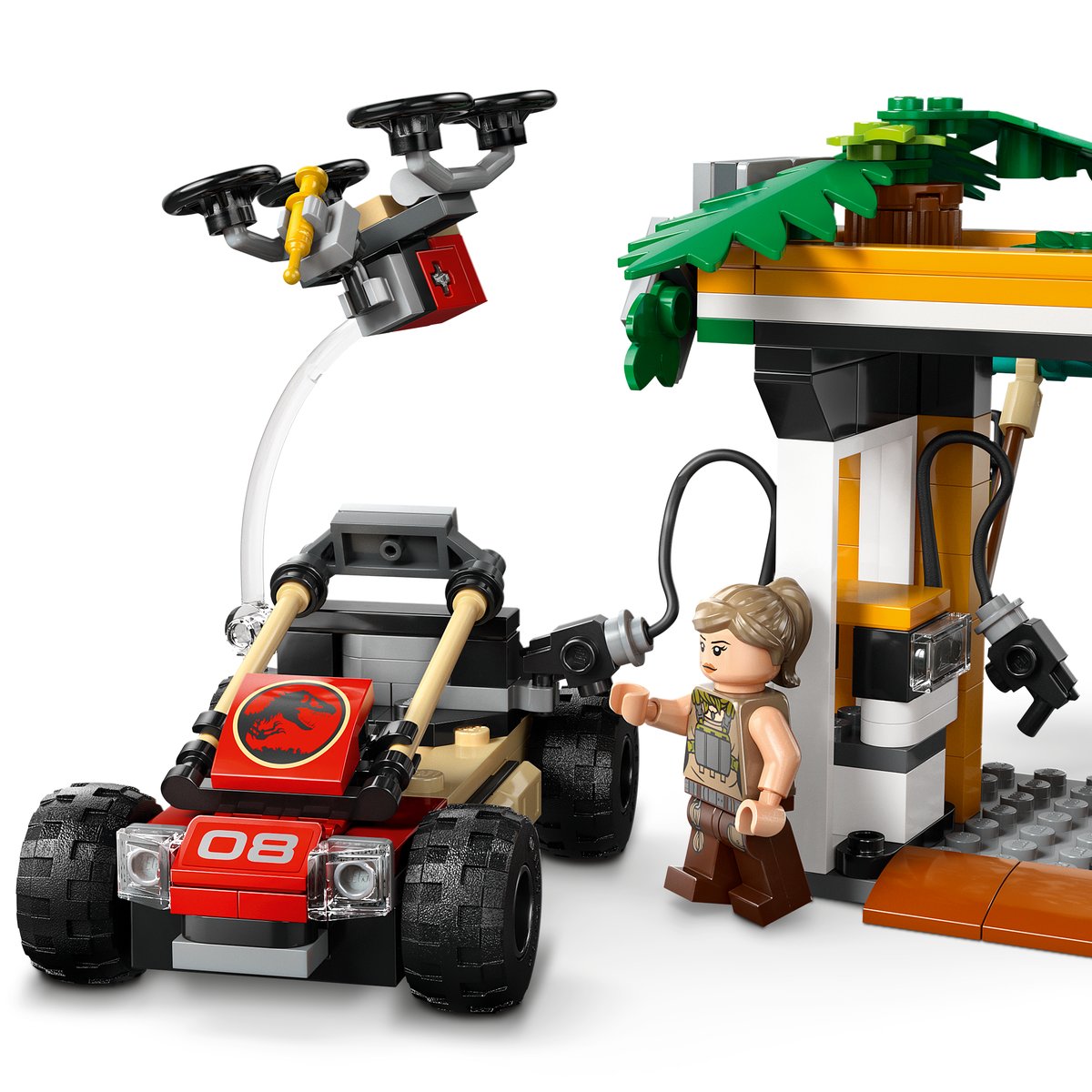 LEGO 76973 LEGO® Jurassic World 76973 - Raptor & Titanosaurus: Große Fährtensuche – Detailansicht 5