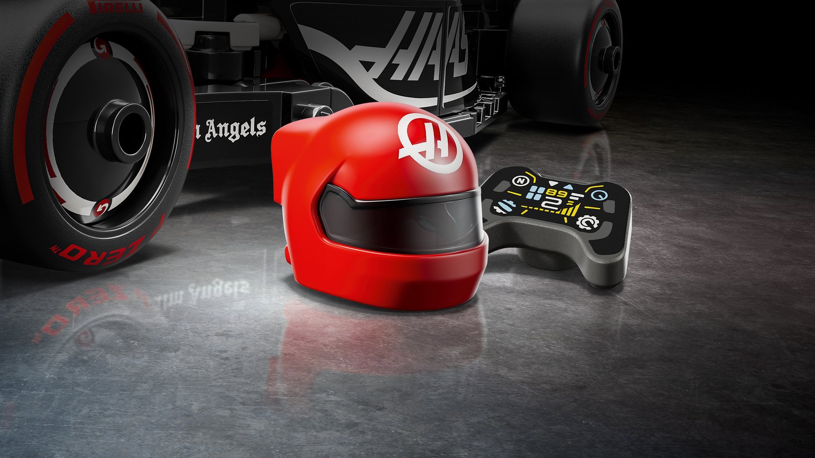 LEGO 77250 LEGO® Speed Champions 77250 - MoneyGram Haas F1® Team VF-24 Rennauto – Detailansicht 3