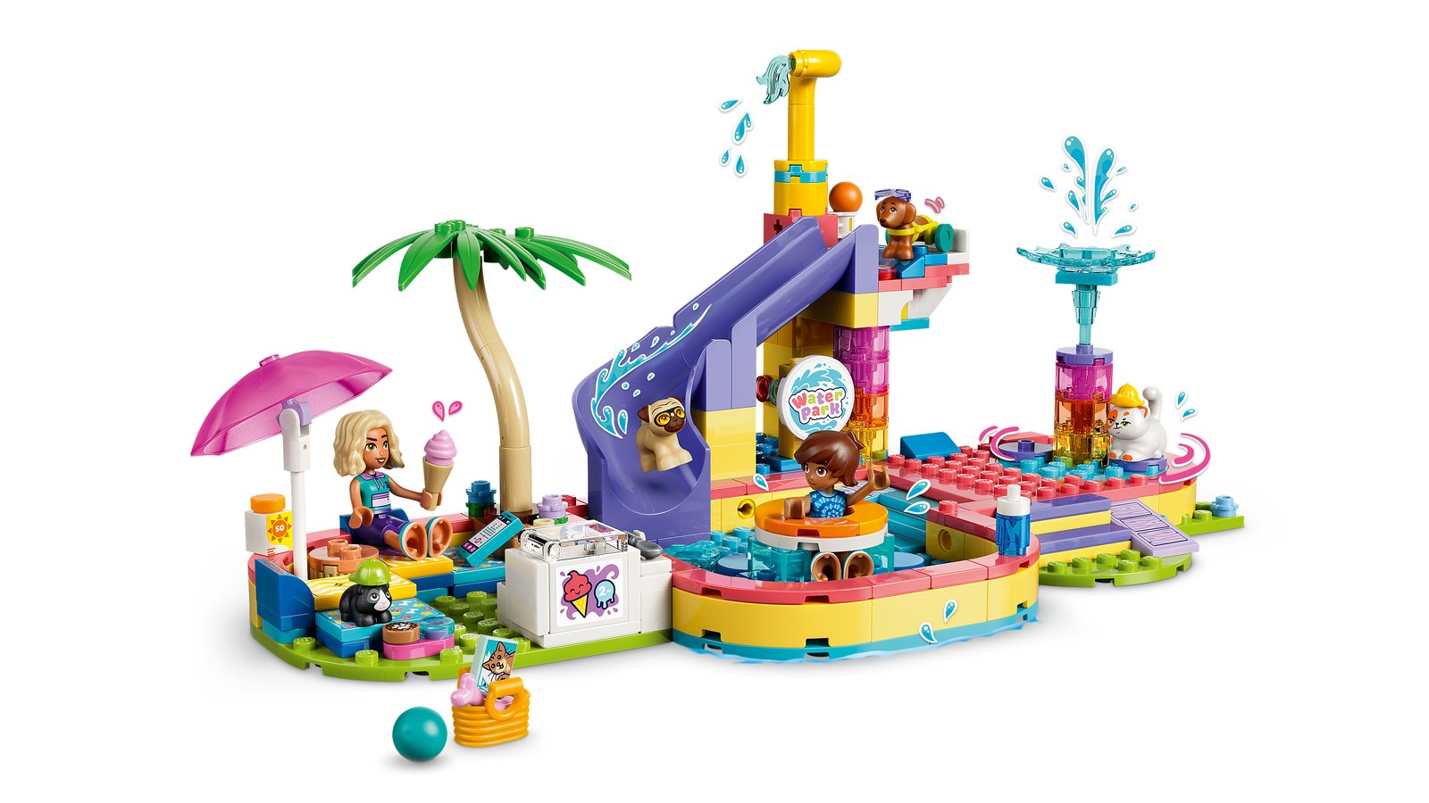 LEGO 42676 LEGO® Friends 42676 - Lustiger Tag im Wasserpark – Primäres Produktbild