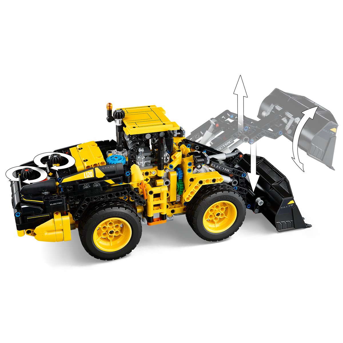 LEGO 42209 LEGO® Technic 42209 - Volvo L120 Electric Radlader – Funktionsbild 10