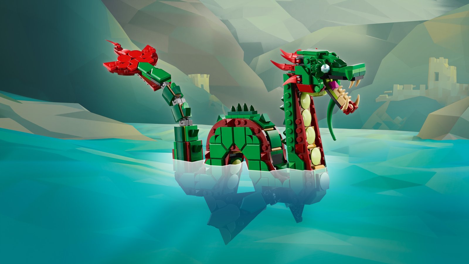 LEGO 31161 LEGO® Creator 31161 - Grüner Drache – Detailansicht 7