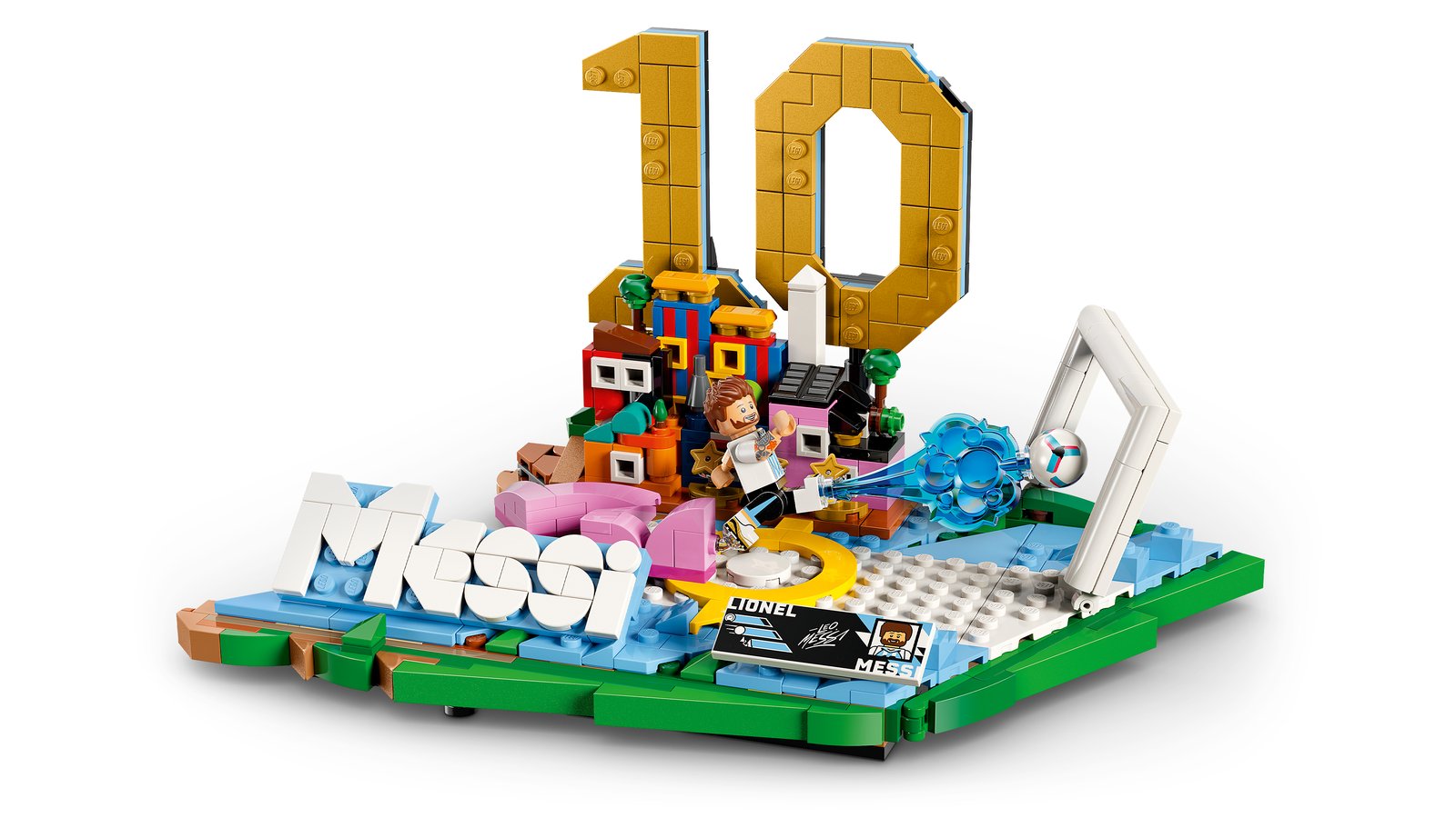 LEGO 43011 LEGO® Editions 43011 - Lionel Messi – Fußball-Highlights – Primäres Produktbild