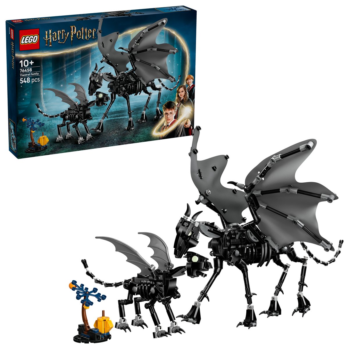 LEGO 76458 LEGO® Harry Potter™ 76458: Thestralfamilie – Box & Produkt