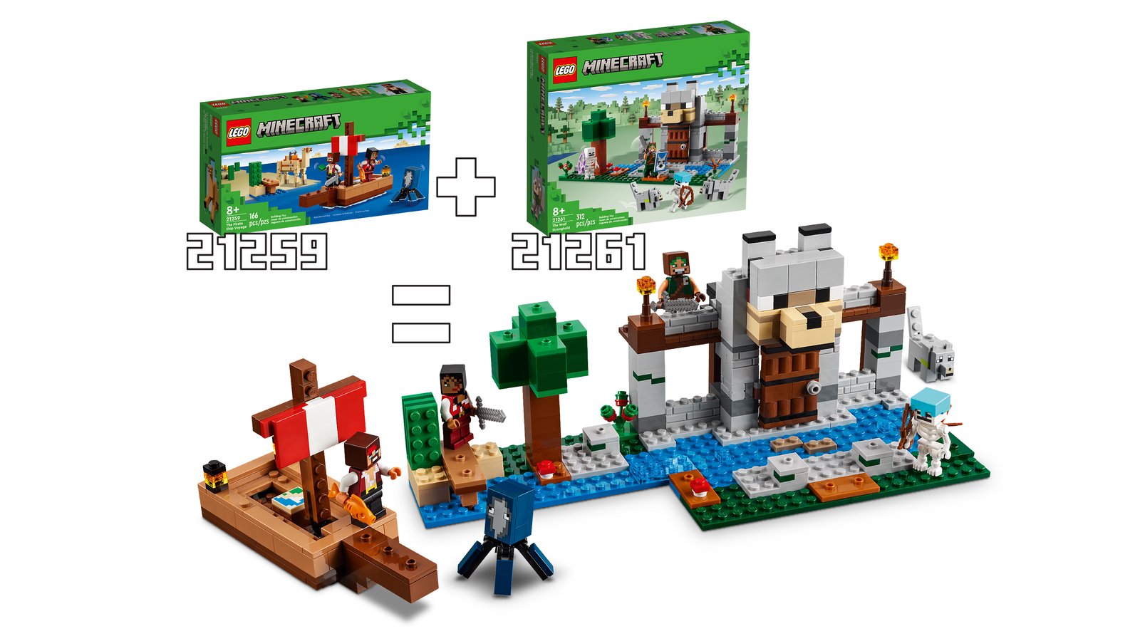 LEGO 21259 LEGO® Minecraft 21259 - Die Piratenschiffreise – Detailansicht 5