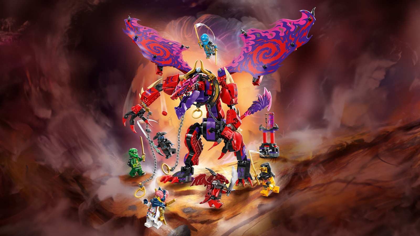 LEGO 71832 LEGO® Ninjago 71832 - Chaosdrache Donnerzahn – Detailansicht 3