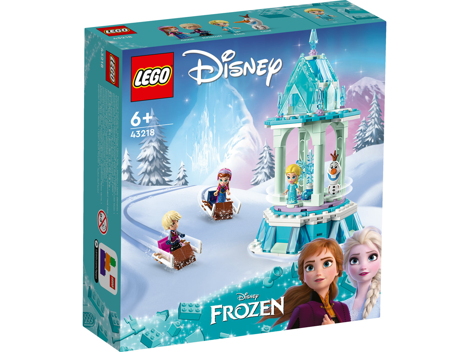 LEGO® Disney 43218 - Annas und Elsas magisches Karussell