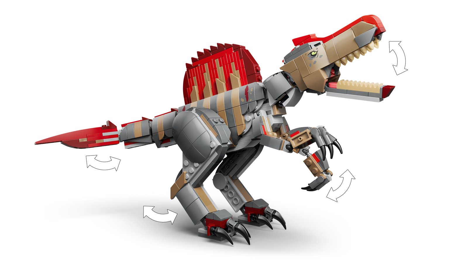 LEGO 77982 LEGO® Jurassic World 77982 - Flucht des Spinosaurus – Detailansicht 4
