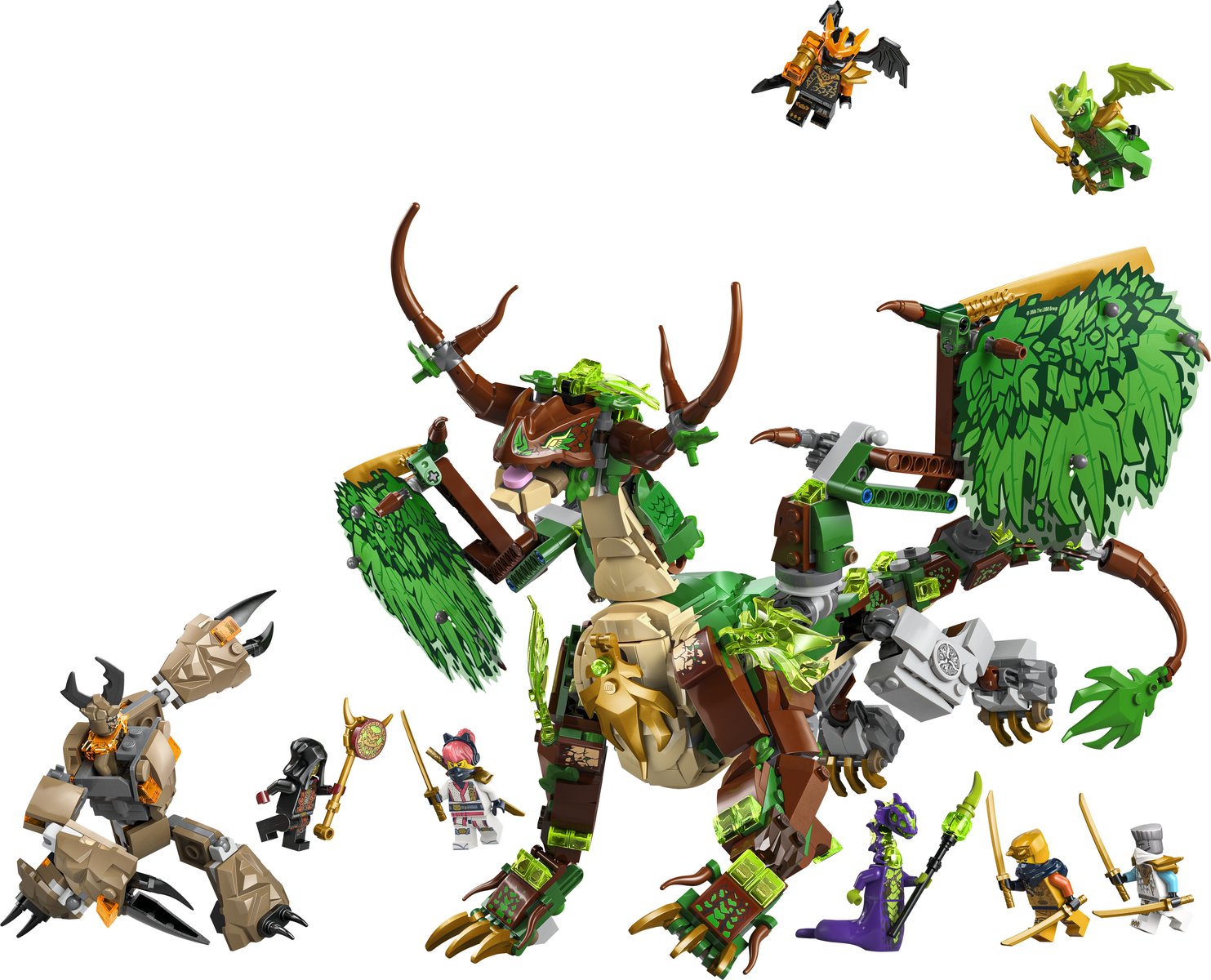 LEGO 71859 LEGO® Ninjago 71859 - Der Drache des Lebens – Produktfoto