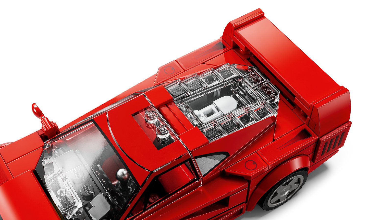 LEGO 76934 LEGO® Speed Champions 76934 - Ferrari F40 Supersportwagen – Detailansicht 4