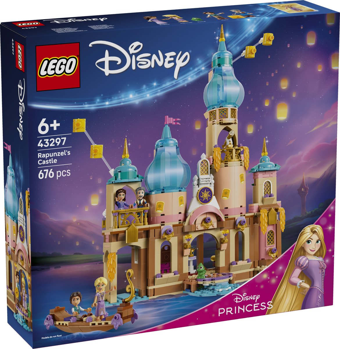 LEGO 43297 LEGO® ǀ Disney Princess 43297 - Rapunzels Schloss – Verpackung vorne