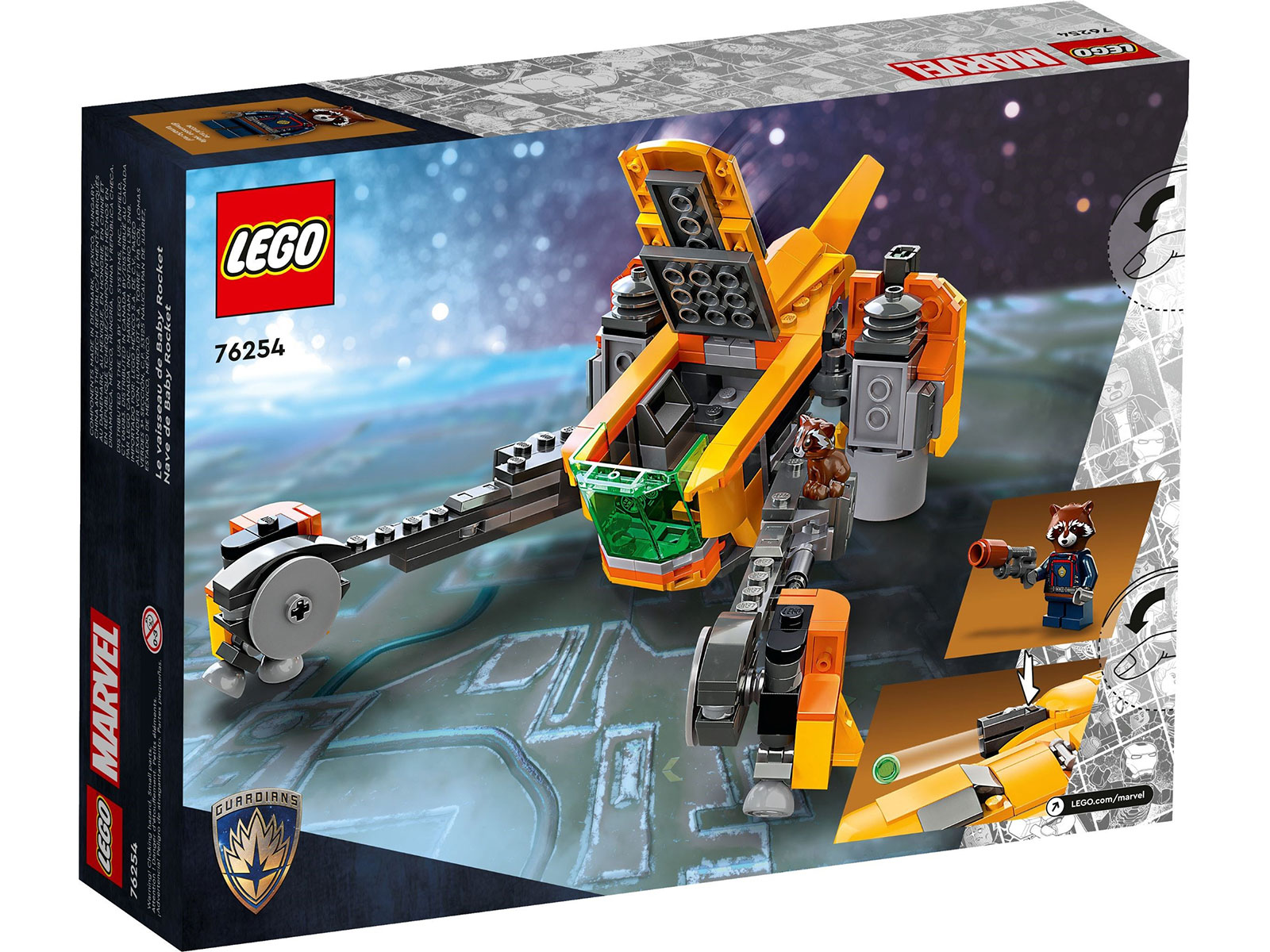 LEGO® Marvel 76254 - Baby Rockets Schiff