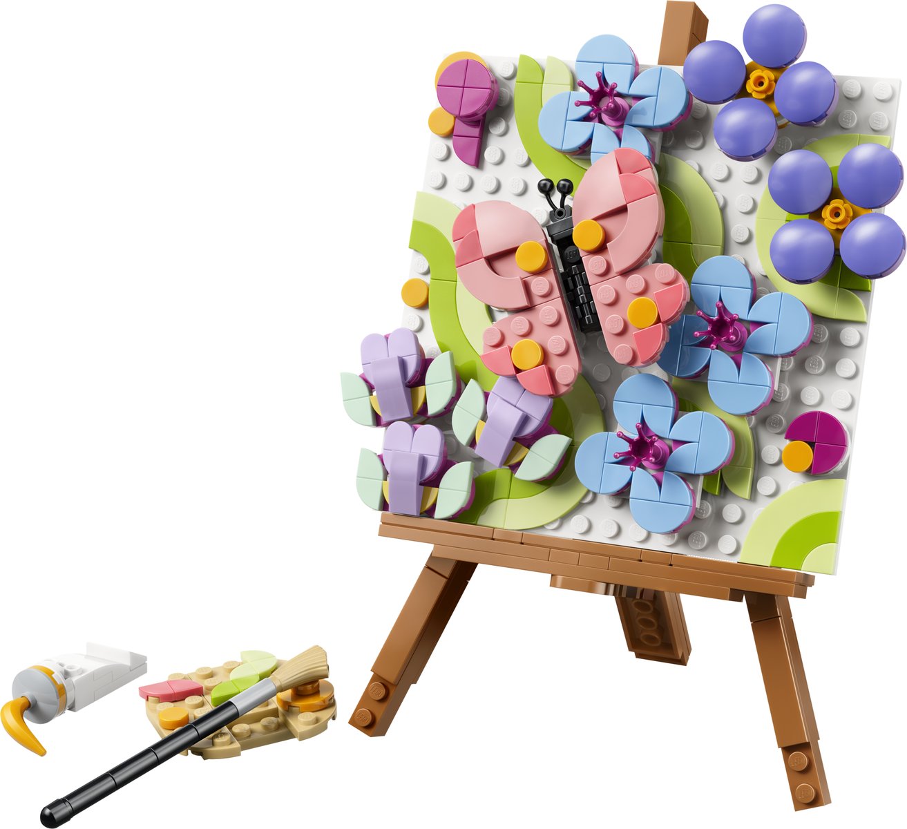 LEGO 31390 LEGO® Creator 31390 - Deko-Blumengemälde – Produktfoto