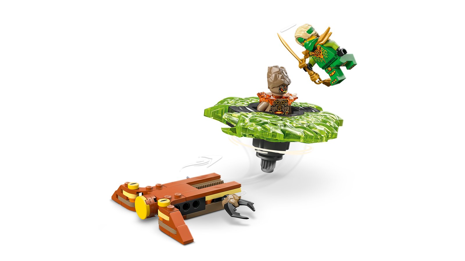 LEGO 71850 LEGO® Ninjago 71850 - Lloyd vs. Erdmonster-Spinner – Detailansicht 3