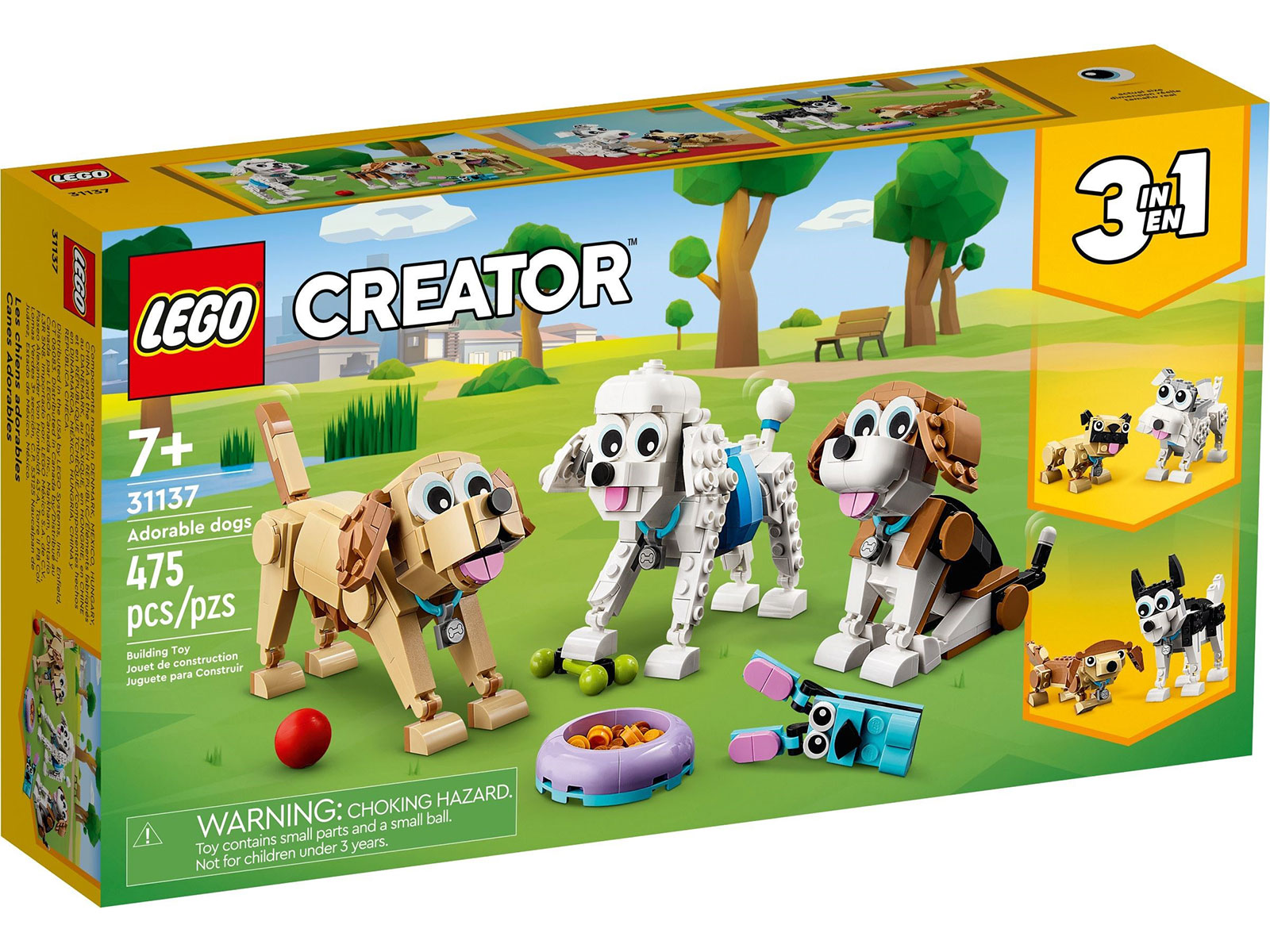 LEGO® Creator 31137 - Niedliche Hunde LEGO® Creator 31137 - Niedliche Hunde
