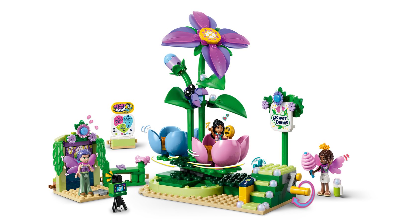 LEGO 42702 LEGO® Friends 42702 - Feentassen-Karussell mit Blumendeko – Detailansicht 3