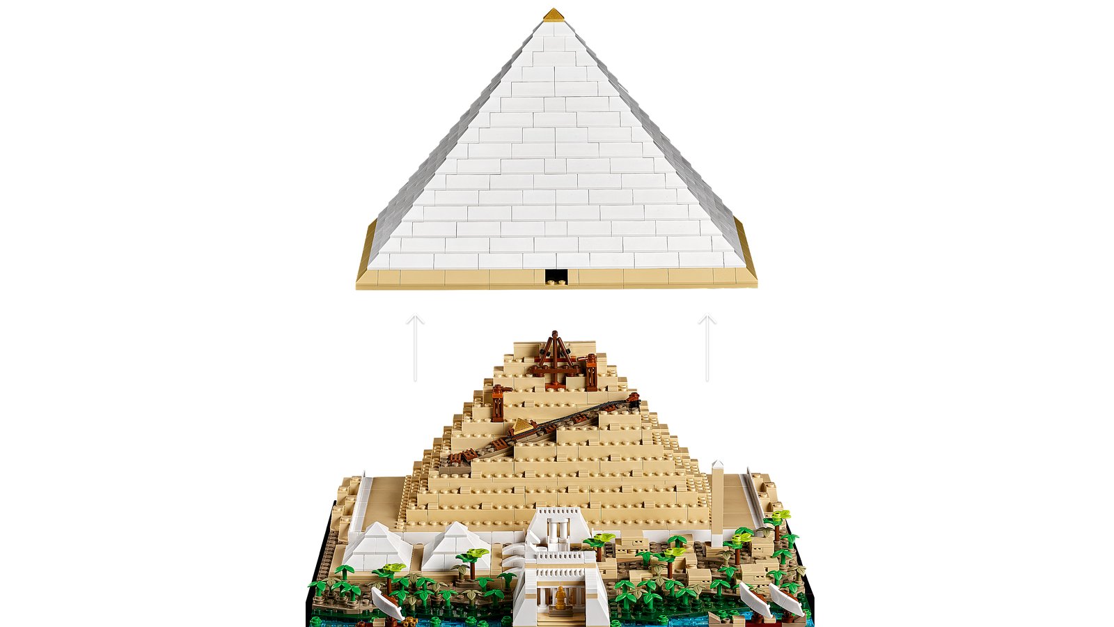 LEGO 21058  LEGO® Architecture 21058 - Cheops-Pyramide – Detailansicht 6