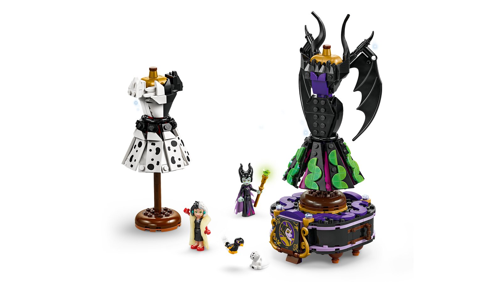 LEGO 43262 LEGO® Disney Classic 43262 - Die Kleider von Malefiz und Cruella De Vil – Detailansicht 3