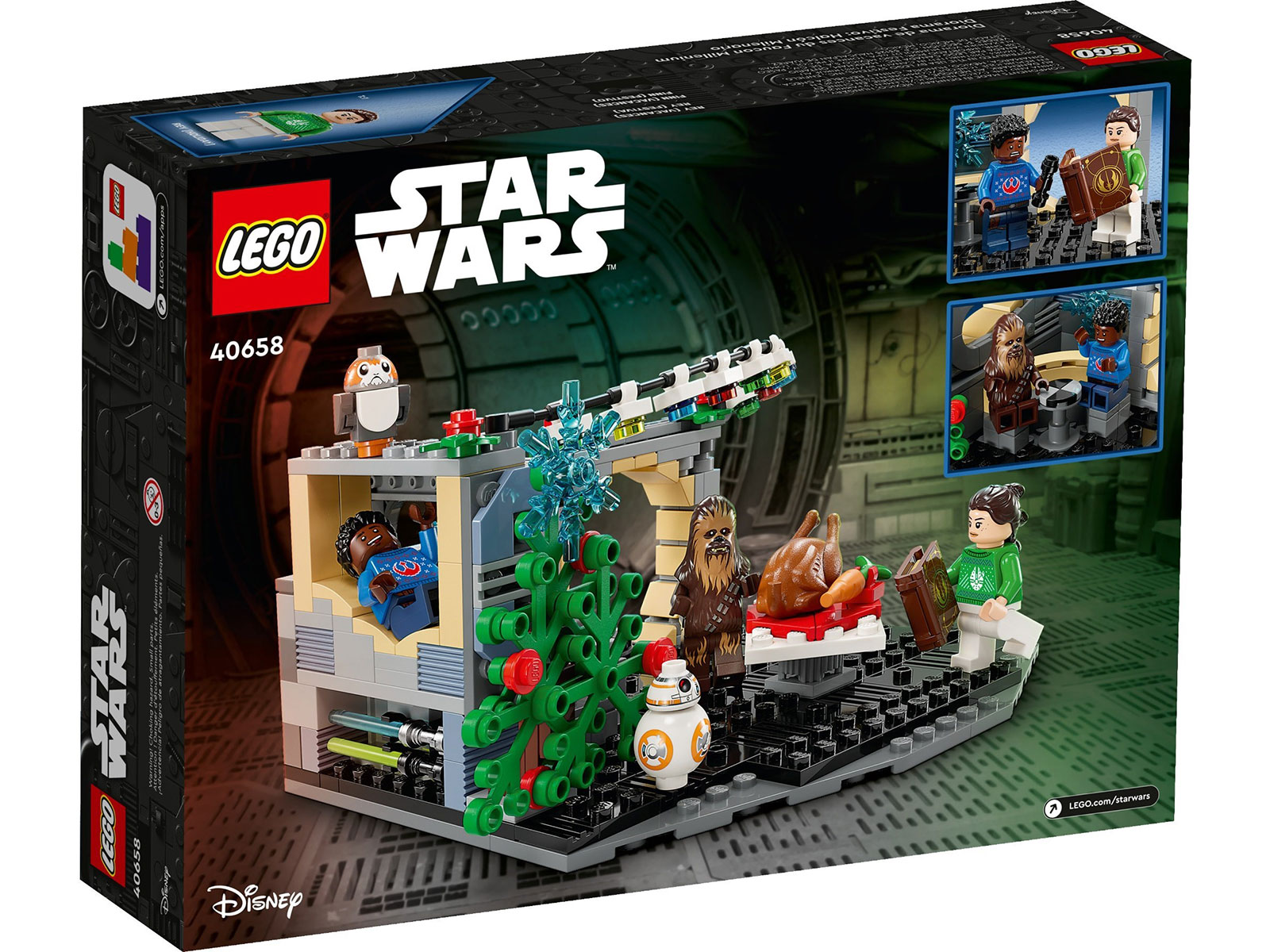 LEGO® Star Wars 40658 - Millennium Falcon™ – Weihnachtsdiorama