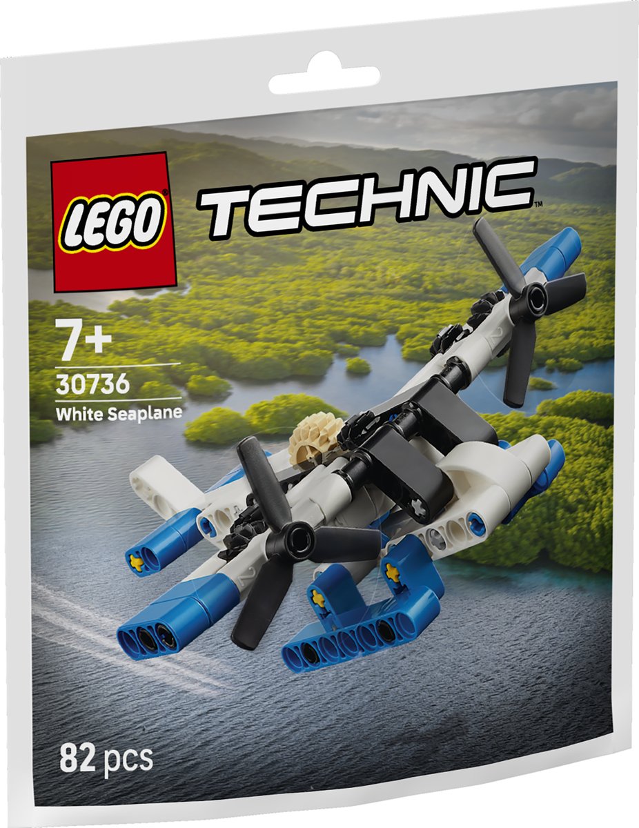 LEGO® Technic 30736 - Weißes Wasserflugzeug