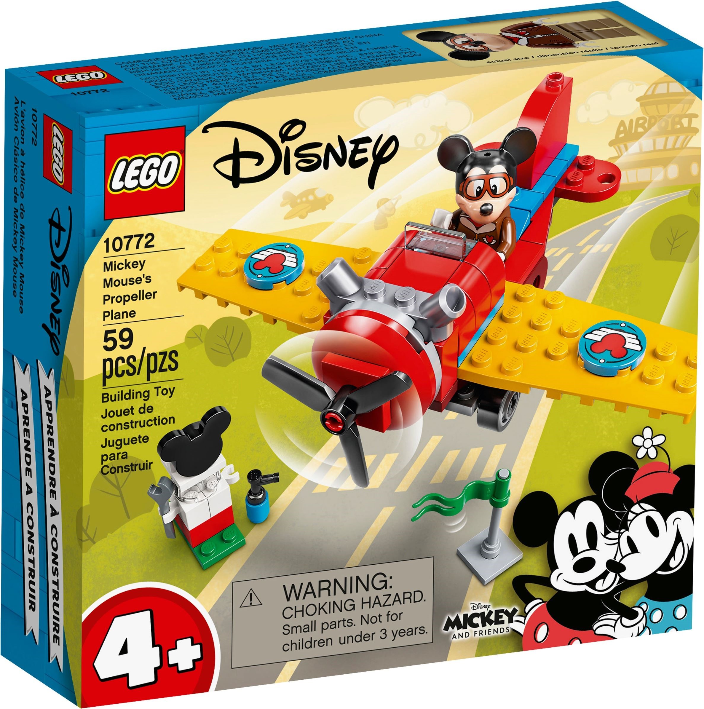 LEGO® Disney 10772 - Mickys Propellerflugzeug