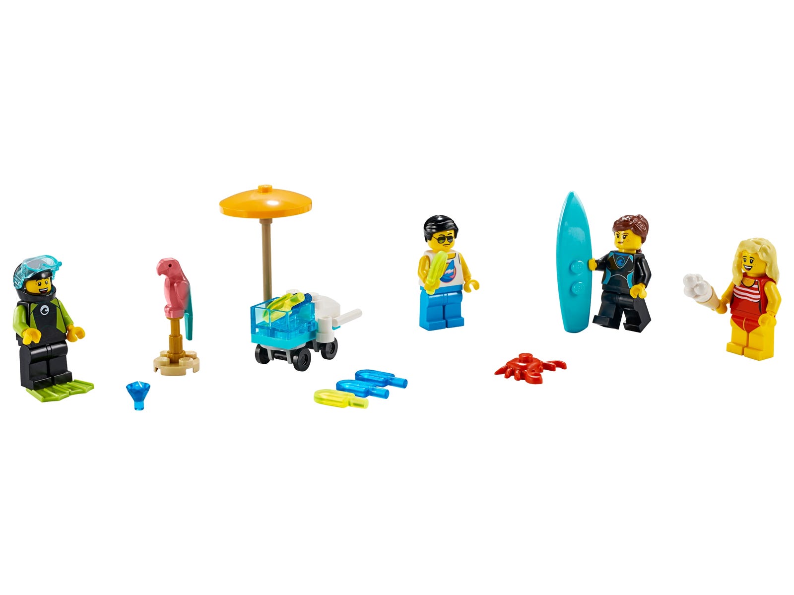 LEGO® Iconic 40344 - Minifiguren-Set – Sommerparty