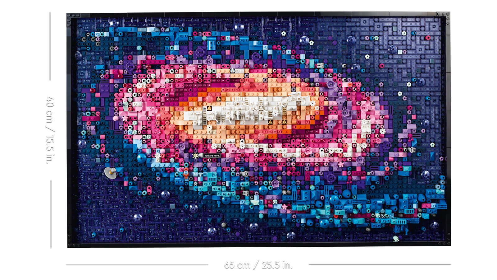 LEGO 31212 LEGO® ART 31212 - Die Milchstraßen-Galaxie – Detailansicht 3